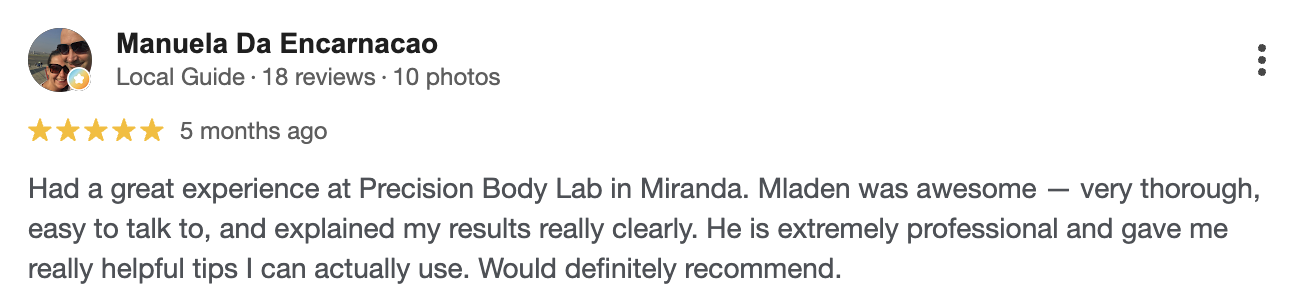 Google review