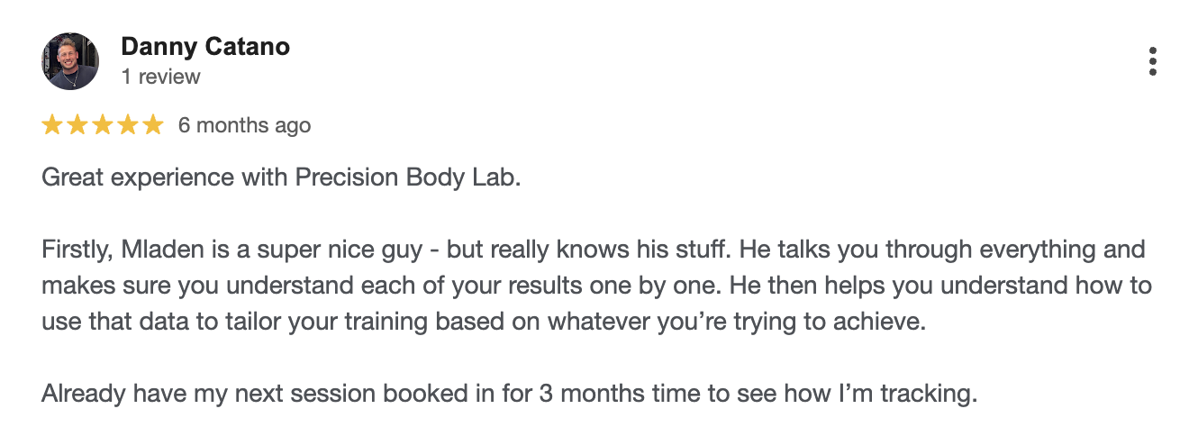 Google review