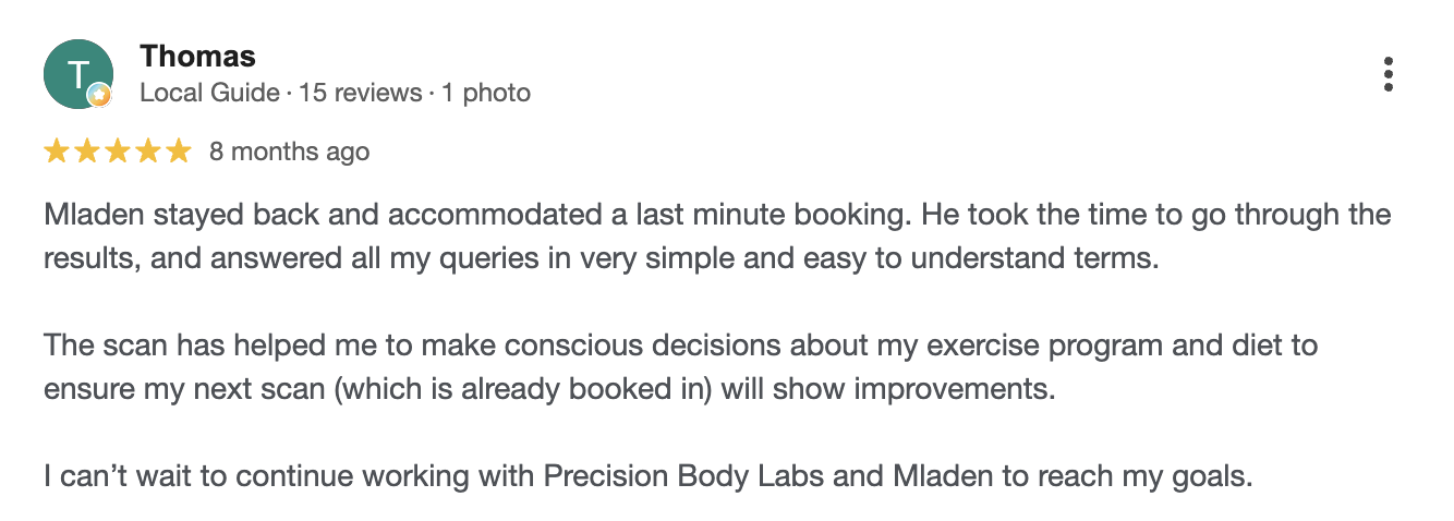 Google review